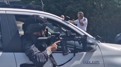 En redes sociales se compartieron varias imágenes de la escena del ataque. En redes sociales se compartieron varias imágenes de la escena del ataque.