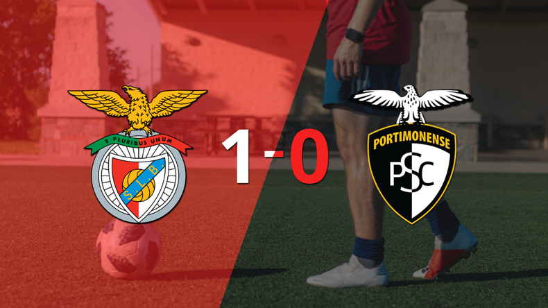 Portimonense no pudo en su visita a Benfica y cayó 1-0