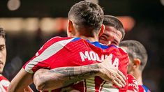 Nahuel Molina convirtió un gol en Atlético Madrid contra Real Vallecano. Nahuel Molina convirtió un gol en Atlético Madrid contra Real Vallecano.