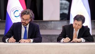 Santiago Cafiero junto a&nbsp; Euclides Acevedo Candia.