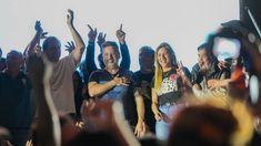 Gustavo Menéndez celebrando la victoria en Merlo.&nbsp;