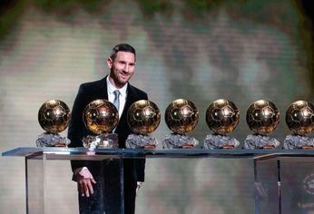 Lionel Messi no pudo quedarse con su noveno Balón de Oro.