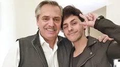 Alberto Fernández denunció que su hijo Dyhzy recibió amenazas de muerte.