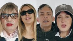 Wanda Nara tuvo que participar de un video con otros famosos. Wanda Nara tuvo que participar de un video con otros famosos.