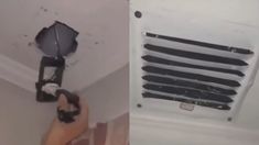 Las cámaras ocultas estaban conectadas a un cableado oculto en el techo. Las cámaras ocultas estaban conectadas a un cableado oculto en el techo.