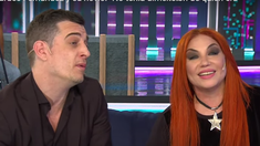 Lourdes y su exnovio Leandro. Lourdes y su exnovio Leandro.