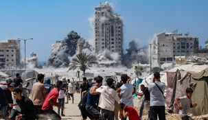 Los tanques israelíes avanzan hacia el centro de la Ciudad de Gaza.