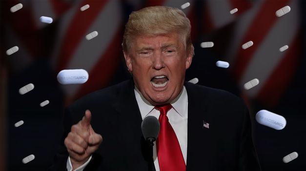 Trump, mandatario estadounidense.