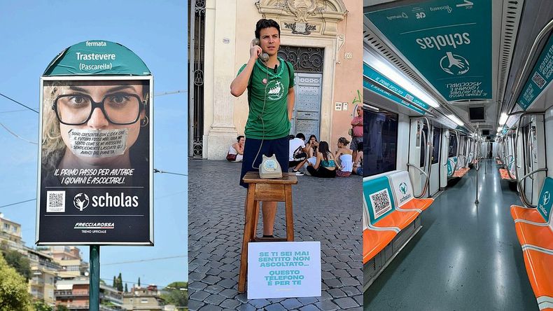Scholas Occurrentes lanzó una innovadora campaña educativa.