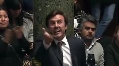 García Moritán, en pleno escándalo. García Moritán, en pleno escándalo.