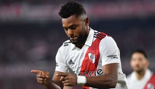 Borja, autor del gol de River.