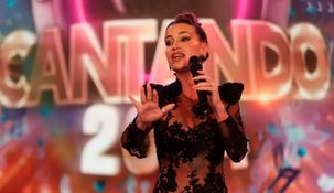 Florencia Peña, conductora del Cantando 2024. Florencia Peña, conductora del Cantando 2024.