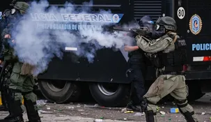 El hecho tuvo lugar el 12 de marzo en el marco de la marcha de jubilados. El hecho tuvo lugar el 12 de marzo en el marco de la marcha de jubilados.