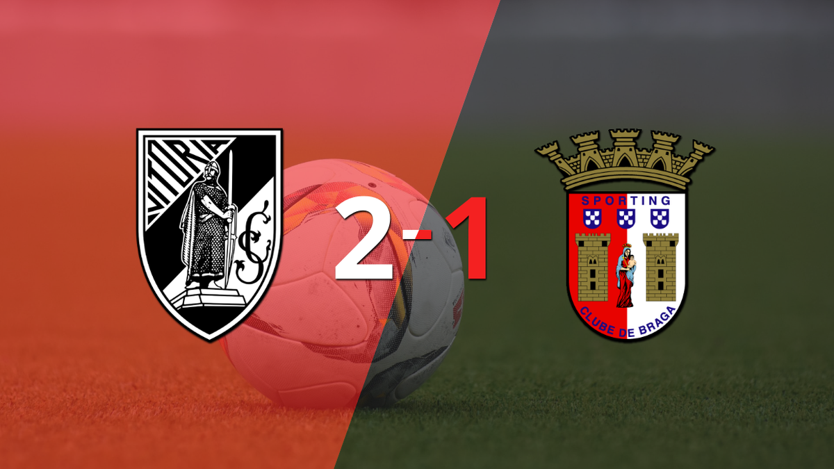 Vitória de Guimarães venceu em casa o SC Braga por 2-1