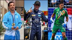 Maligno Torres, Franco Colapinto y Dibu Martínez, candidatos al oro. Maligno Torres, Franco Colapinto y Dibu Martínez, candidatos al oro.