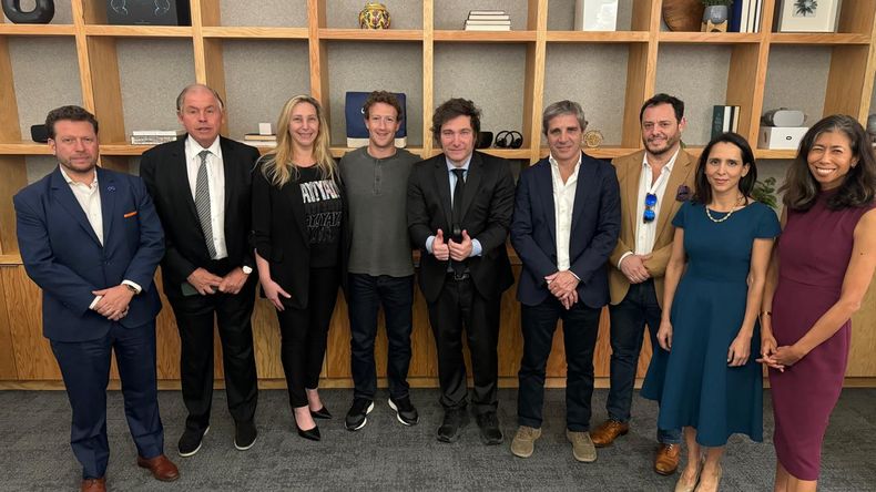 De qué hablaron Javier Milei y Mark Zuckerberg y cómo podía afectar a Argentina
