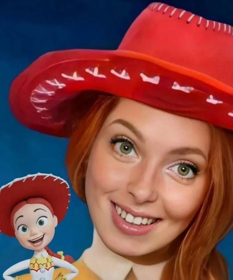 Así se vería Jessie de Toy Story en la vida real según la inteligencia artificial