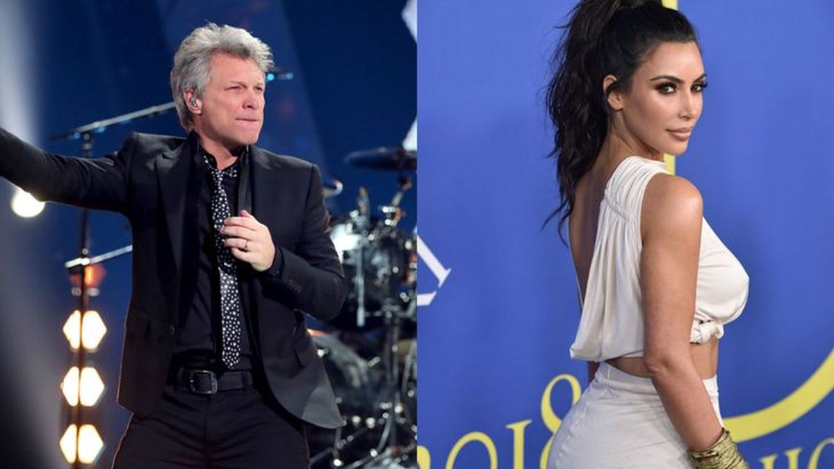 El inesperado y brutal ataque de Bon Jovi a Kim Kardashian