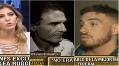 Fede Bal encaró a Oscar Ruggeri, que retrucó: Salí de acá, violento de m... Fede Bal encaró a Oscar Ruggeri, que retrucó: Salí de acá, violento de m...