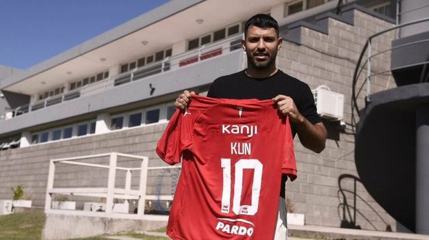 El Kun Agüero contó la experiencia que vive Benjamín en las inferiores de Independiente