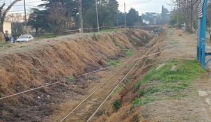 La zona de La Falda por la que pasa el Tren de las Sierras en la que fueron hallados los cuerpos.&nbsp;