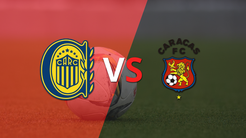 Rosario Central le pasó por encima a Caracas con doblete de Agustín Módica