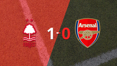 nottingham forest le gano 1-0 como local a arsenal