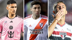 Los tres refuerzos que abrochó River. Los tres refuerzos que abrochó River.