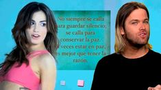 La reacción de Lali. La reacción de Lali.