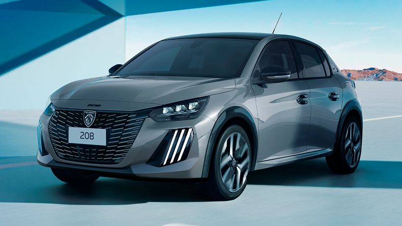 El Peugeot 208 se produce en Argentina.