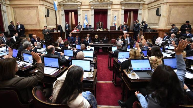 El Senado llevó a cabo una sesión especial.