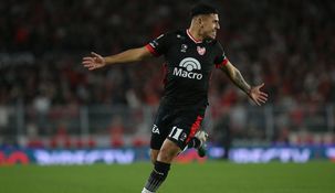 Rodríguez, autor del 1-0 para Instituto.