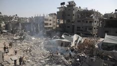 El campo de refugiados Al Bureij había sido atacado a mediados de septiembre. El campo de refugiados Al Bureij había sido atacado a mediados de septiembre.