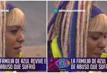 Azul contó una fuerte historia de abuso: Se empezó a golpear las piernas y me dijo vení