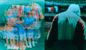Desde el living de su casa, la fotógrafa francesa Florence Pernet cubre la participación del equipo francés en el Mundia.