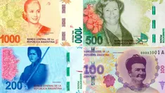 Los nuevos billetes llevarán las figuras de próceres y heroínas. Los nuevos billetes llevarán las figuras de próceres y heroínas.
