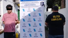 El momento de la detención del acusado.