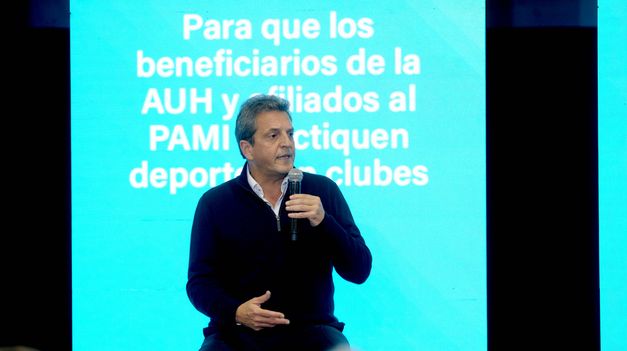 Sergio Massa anunció un paquete de medidas para el Deporte&nbsp;