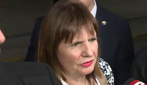 Patricia Bullrich, ministra de Seguridad.&nbsp;