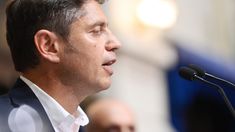 El gobernador Axel Kicillof El gobernador Axel Kicillof