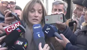 Malena Galmarini votó en Tigre.