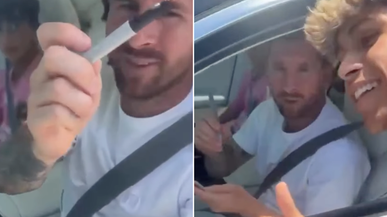 El momento de este fan con Messi que se volvió viral.&nbsp;