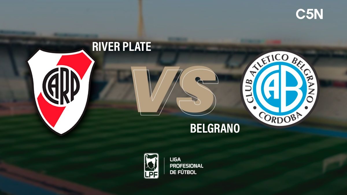 En vivo: River y Belgrano chocan en Córdoba por la final del Torneo Apertura 2026
