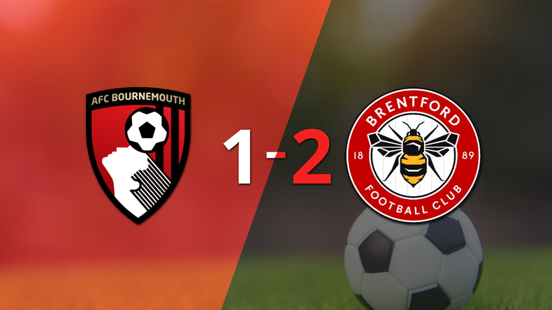 Brentford celebra con un sufrido 2-1 ante Bournemouth