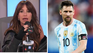 Flor Peña dio al aire la noticia de la muerte de Jorge Messi.