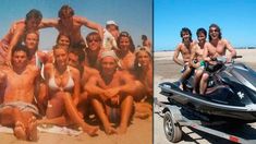 Las fotos vintage del Chato Prada, de vacaciones en Pinamar Las fotos vintage del Chato Prada, de vacaciones en Pinamar