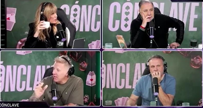 Canosa y Fantino tuvieron un fuerte cruce en el programa de streaming.