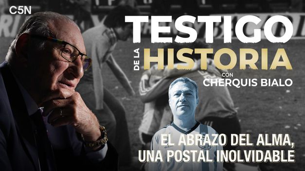 C5N | Dell ’ Aquila fue al Monumental para celebrar con Tarantini y Fillol