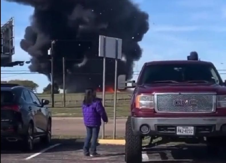 El accidente provocó conmoción en Dallas.