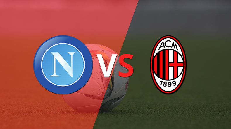 Goleada de Milan a Napoli con doblete de Rafael Leão incluído